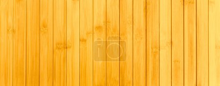 Téléchargez les photos : Long-Wide image Brown bois de bambou texture fond - en image libre de droit