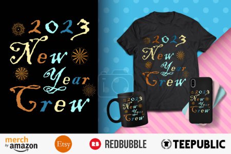 Happy New Year 2023 Shirt Design