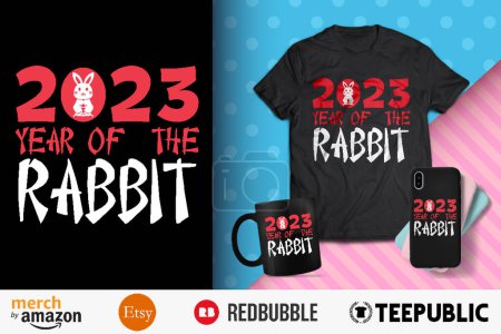 2023 Year of The Rabbit Shirt Design