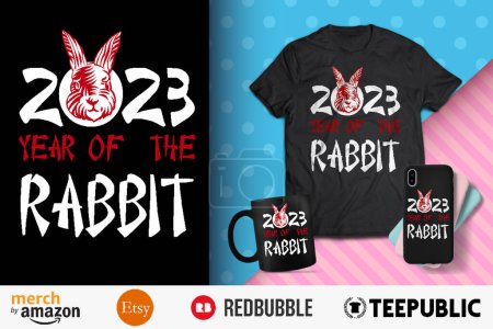 2023 Year of The Rabbit Shirt Design