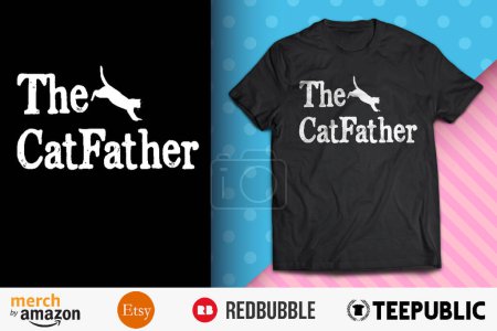 El diseño de la camisa CatFather