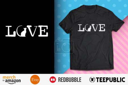 Love Cat Shirt Design