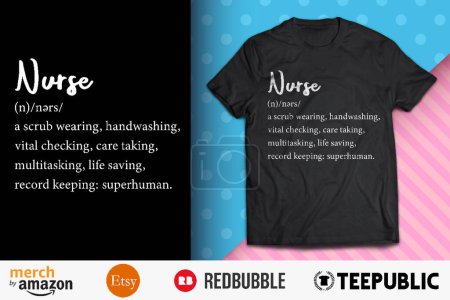 Krankenschwester Definition Shirt Design