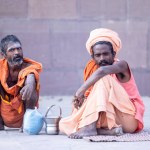 Varanasi, Uttar Pradesh, India: Unidentified Indian people in varanasi city.