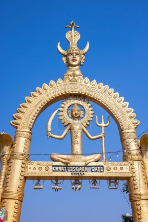 Photo for Entry gate of surajkund craft fair during daytime - Royalty Free Image
