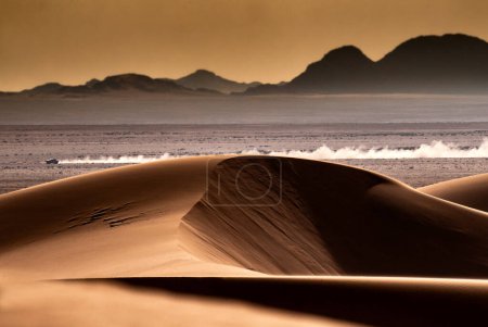 Photo for SAUDI ARABIA - JANUARY 2024: The 46th edition of the Dakar Rally - Royalty Free Image