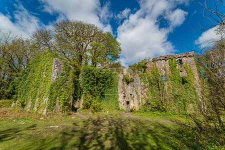 Candleston Castle, Bridgend County Borough, Mid Glamorgan, South Wales 