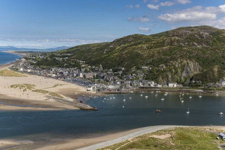 Abermaw(Barmouth in English)located in Cardigan bay on the banks of Avon Mawddach