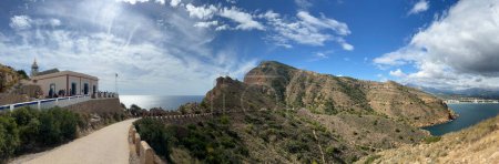 Photo for Panorama from viewpoint Faro del Albir in Spain - Royalty Free Image
