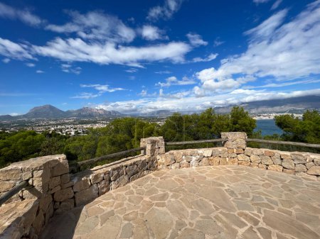 Photo for Lookout from Parque Natural Serra Gelada around Albir in Spain - Royalty Free Image