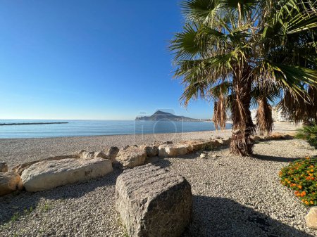 Photo for Morning beach of Altea in Spain - Royalty Free Image