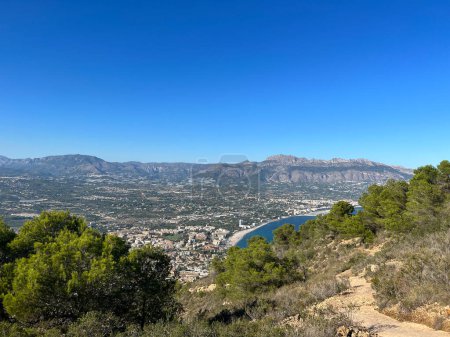 Photo for Hiking path at Alt del Governador at Parque Natural Serra Gelada around Albir in Spain - Royalty Free Image