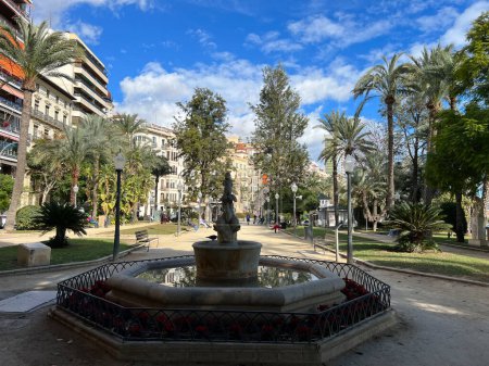 Photo for Parc de Canalejas in the city Alicante Spain - Royalty Free Image