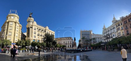 Photo for Panorama from the Plaza de Las Tendillas in Cordoba Spain - Royalty Free Image