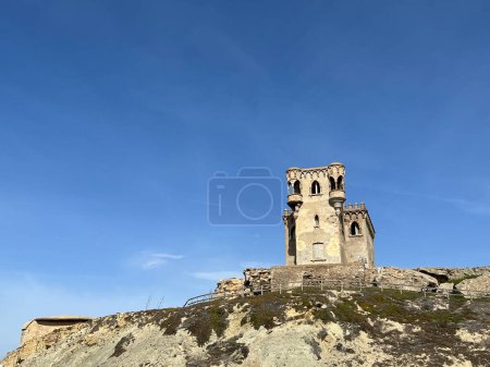 Téléchargez les photos : Castillo de Santa Catalina à Tarifa, Espagne - en image libre de droit