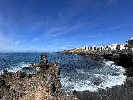 Foto de Costa de La Isleta en Las Palmas de Gran Canaria - Imagen libre de derechos