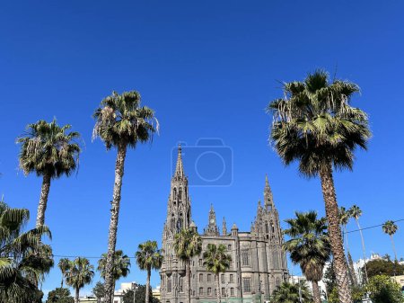 Foto de Catedral de Arucas en Gran Canaria - Imagen libre de derechos