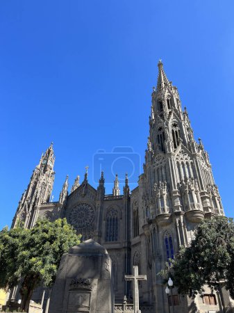 Photo for Arucas Cathedral on the island Gran Canaria - Royalty Free Image