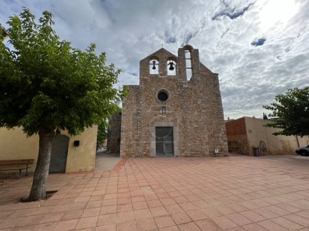 Photo for Church in Viladamat Catalunia Spain - Royalty Free Image