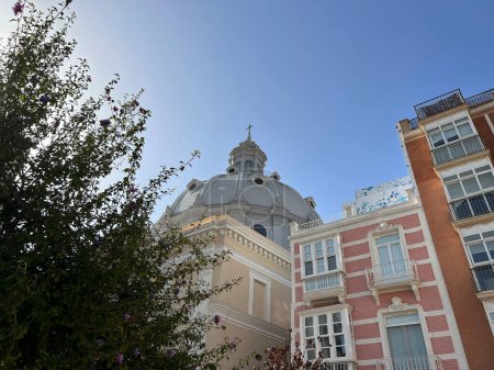 Photo for Historical buildings the old town of Cartagena Spain - Royalty Free Image