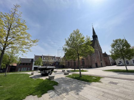 De grote of Sint Martinus church in Dokkum, Friesland the Netherlands;
