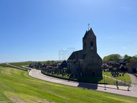 Church in Wierum, Friesland the Netherlands