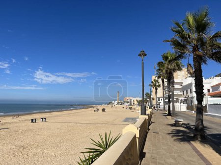 Regla Strand in Chipiona, Andalusien, Spanien