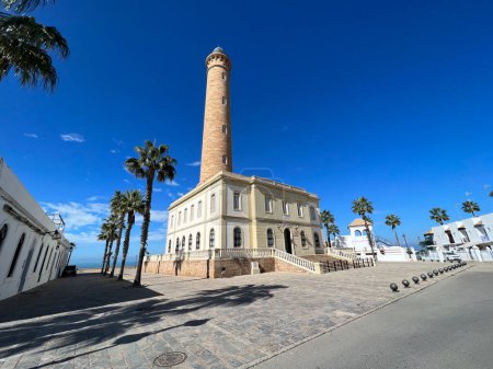 Leuchtturm von Chipiona in Andalusien, Spanien
