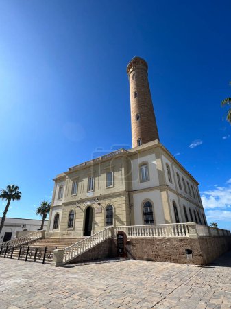 Lighthouse of Chipiona in Andalusia, Spain