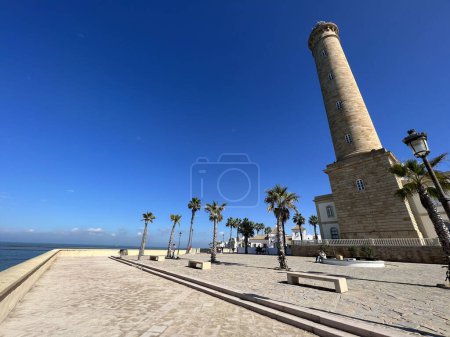 Lighthouse of Chipiona in Andalusia, Spain
