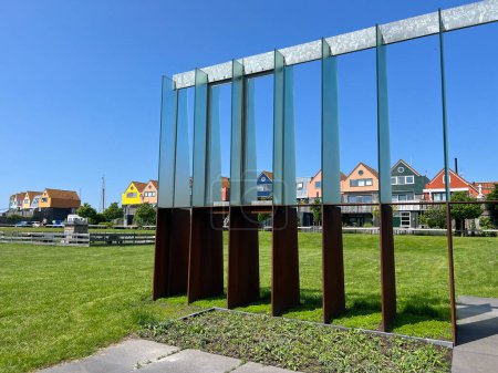 Denkmal und Ruine in Stavoren in Friesland Niederlande