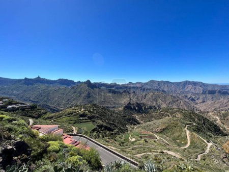 Paysages autour d'Artenara sur l'île de Gran Canaria