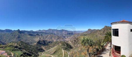 Paysages autour d'Artenara sur l'île de Gran Canaria