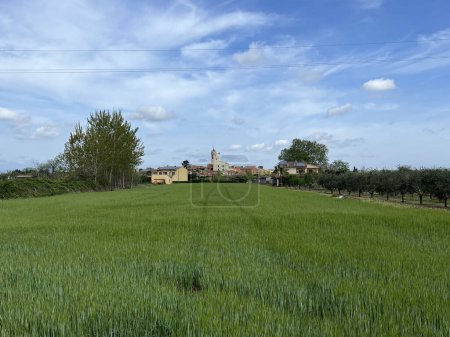 Das Dorf Verges in Katalonien Spanien