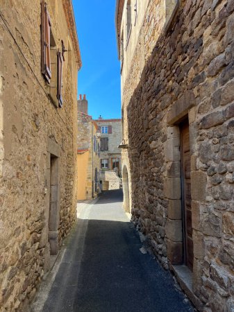 Alley in the Medieval village Montpeyroux in France