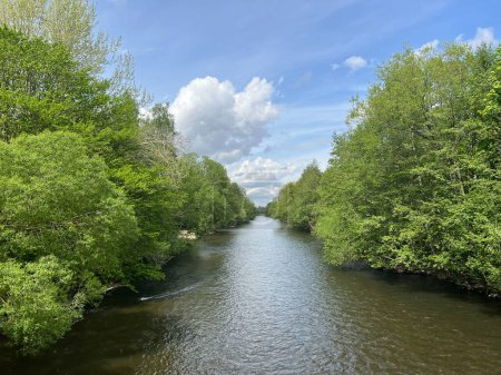 Río Rur en Jullich Alemania