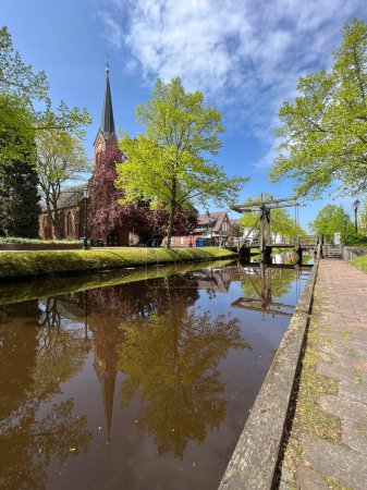 Photo for Nikolai church in Papenburg, Germany - Royalty Free Image
