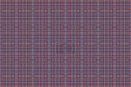 Photo for A pink blue tribal culture art fabric weave woven holiday cultural cloth pattern - Royalty Free Image