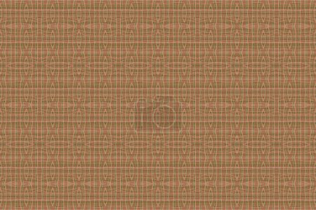 Photo for A red gold tribal culture fabric weave woven holiday cultural cloth pattern - Royalty Free Image
