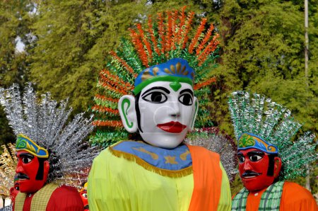 Ondel-ondel Betawi big puppet from Jakarta, Indoneesia