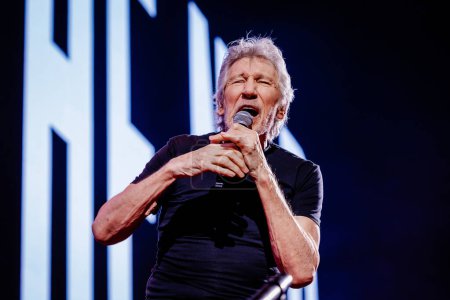 Téléchargez les photos : 4 avril 2023. Ziggo Dome Amsterdam, Pays-Bas. Concert de Roger Waters - en image libre de droit