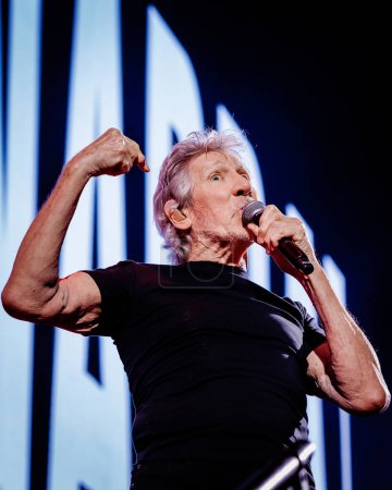 Foto de 4 de abril de 2023. Ziggo Dome Amsterdam, Países Bajos. Concierto de Roger Waters - Imagen libre de derechos