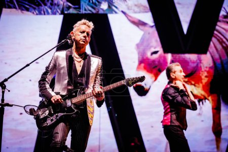 Foto de Concierto en modo Depeche en Ziggo Dome, Ámsterdam, Países Bajos, 2022 - Imagen libre de derechos