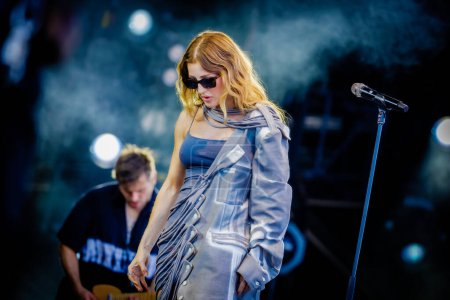 Photo for 16 June 2023. Pinkpop Festival, Landgraaf, Netherlands. Concert of Ellie Goulding - Royalty Free Image