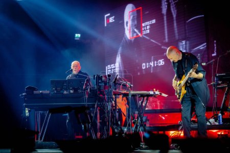 Téléchargez les photos : 6 juin 2023. Ziggo Dome Amsterdam, Pays-Bas. Concert de Peter Gabriel - en image libre de droit