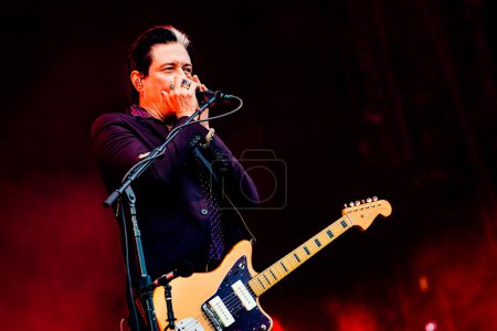 Photo for 17 June 2023. Pinkpop Festival, Landgraaf, Netherlands. Concert of Queens Of The Stone Age - Royalty Free Image