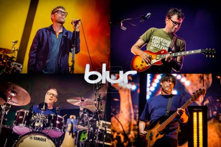 Photo for 27 June 2023. Ziggo Dome Amsterdam, The Netherlands. Concert of Blur - Royalty Free Image