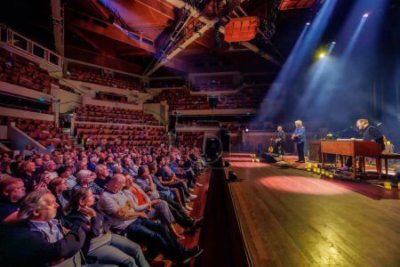 Téléchargez les photos : 24 septembre 2023. Tivoli Vredenburg Utrecht, Pays-Bas. Concert de Graham Nash - en image libre de droit