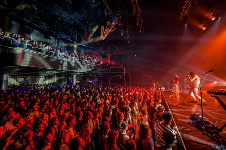 Téléchargez les photos : 7 octobre 2023. AFAS Live Amsterdam, Pays-Bas. Concert de Young The Giant - en image libre de droit