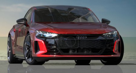 Téléchargez les photos : Audi RS e-tron GT - l'Audi série la plus puissante - en image libre de droit